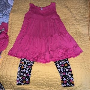 🟢 Pomelo Girls Size Medium M 9 10 Large L 11 12 Shirt New Mix Leggings New